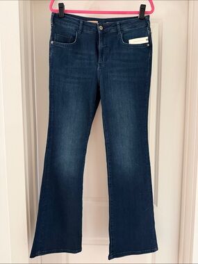 Pilcro Classic Dark Blue Women's Bootcut Jeans